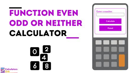 even odd or neither function calculator|Even, Odd, or Neither Function Calculator .